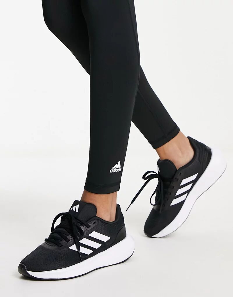 

Черные кроссовки adidas Running Run Falcon 3.0 adidas performance, Черный, Черные кроссовки adidas Running Run Falcon 3.0 adidas performance