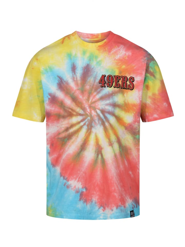 

Футболка Re:Covered, цвет rainbow tie dye
