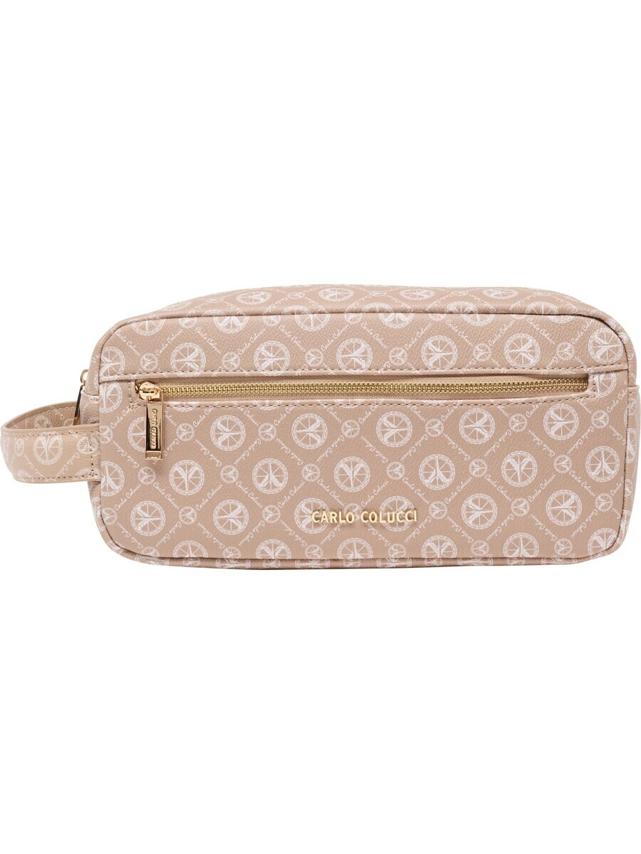 

Косметичка Carlo Colucci Cosmetic Bag, темно-бежевый