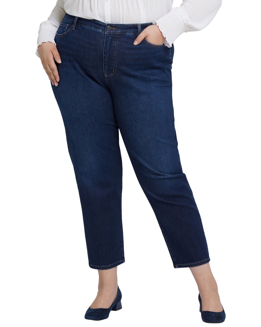 

Джинсы Boyfriend Riverbridge Ankle Crop от NYDJ, синий
