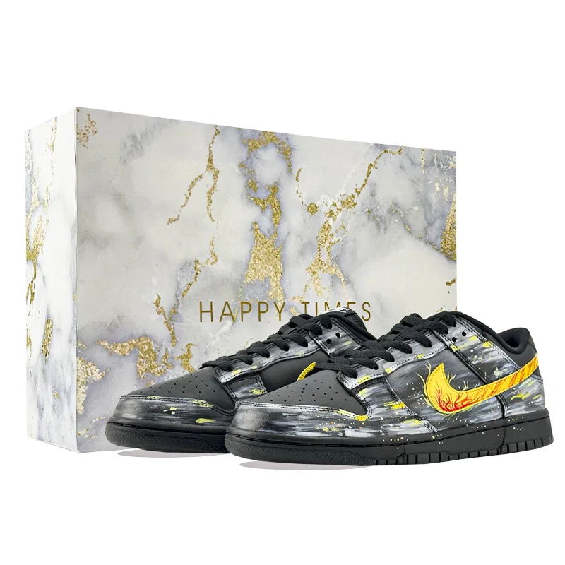 Кроссовки Nike Dunk Black Yellow