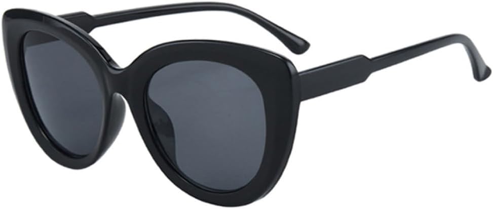 

Большие солнцезащитные очки «кошачий глаз» для женщин с градиентным переходом цвета, защита от ультрафиолета UV400, сине-зеленые солнцезащитные очки для мужчин LANGSER, Black Gray