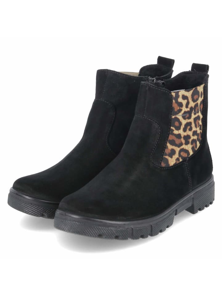 

Ricosta Черные ботинки без шнурков