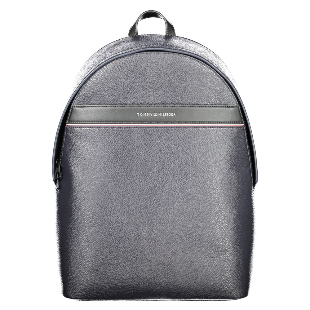 

Синий полиэтиленовый мужской рюкзак Tommy Hilfiger