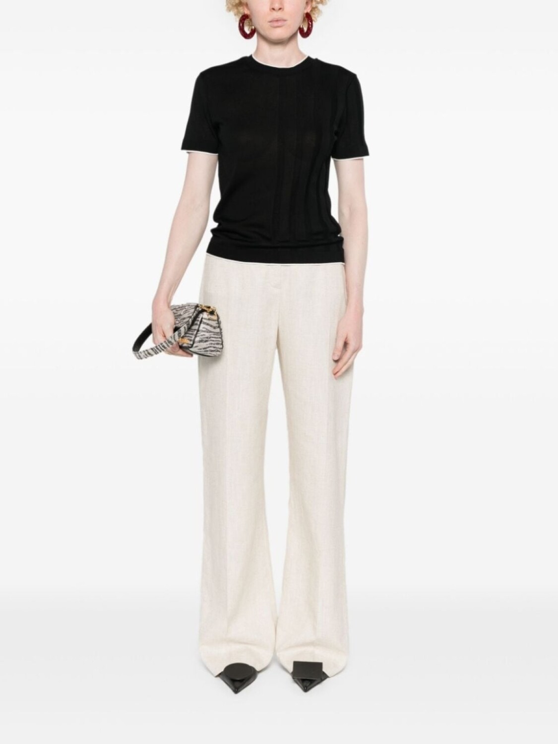 

Jacquemus топ Le T-shirt Tricot, черный