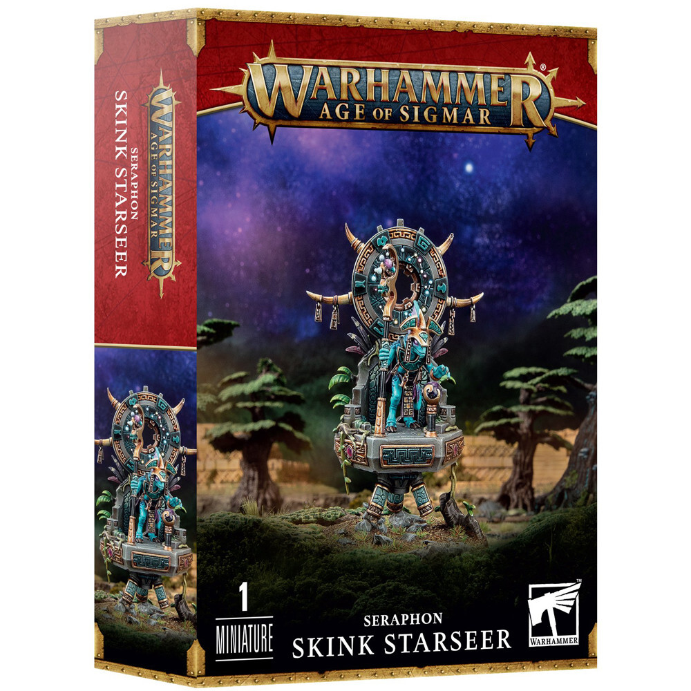 

Миниатюра Games Workshop Warhammer Age of Sigmar: Seraphon - Skink Starseer