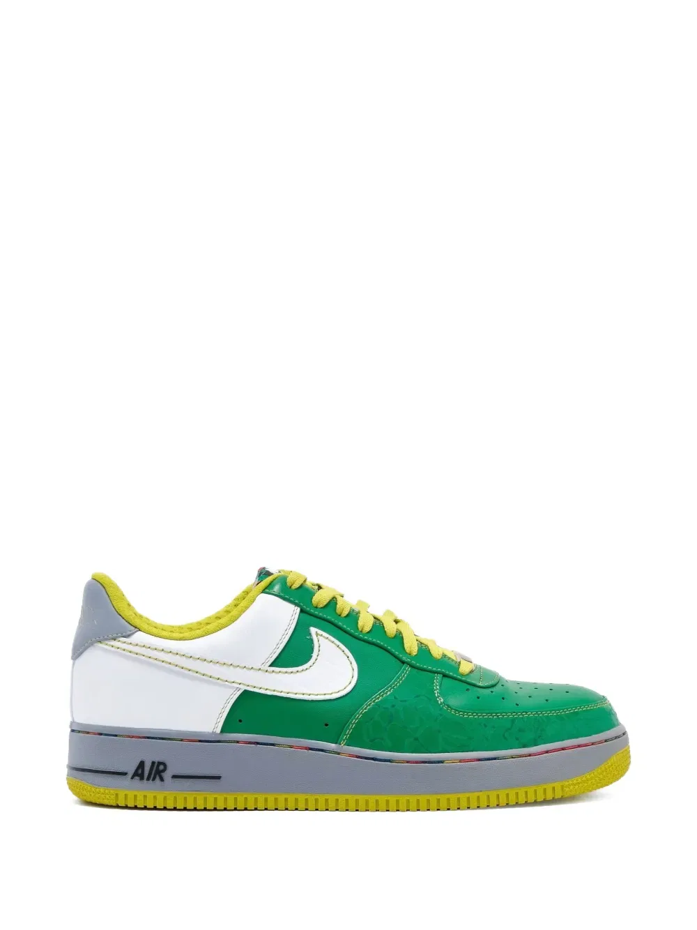 Кроссовки Air Force 1 Low 07 Premium "Gaucho's Gym" на шнуровке Nike, зеленый