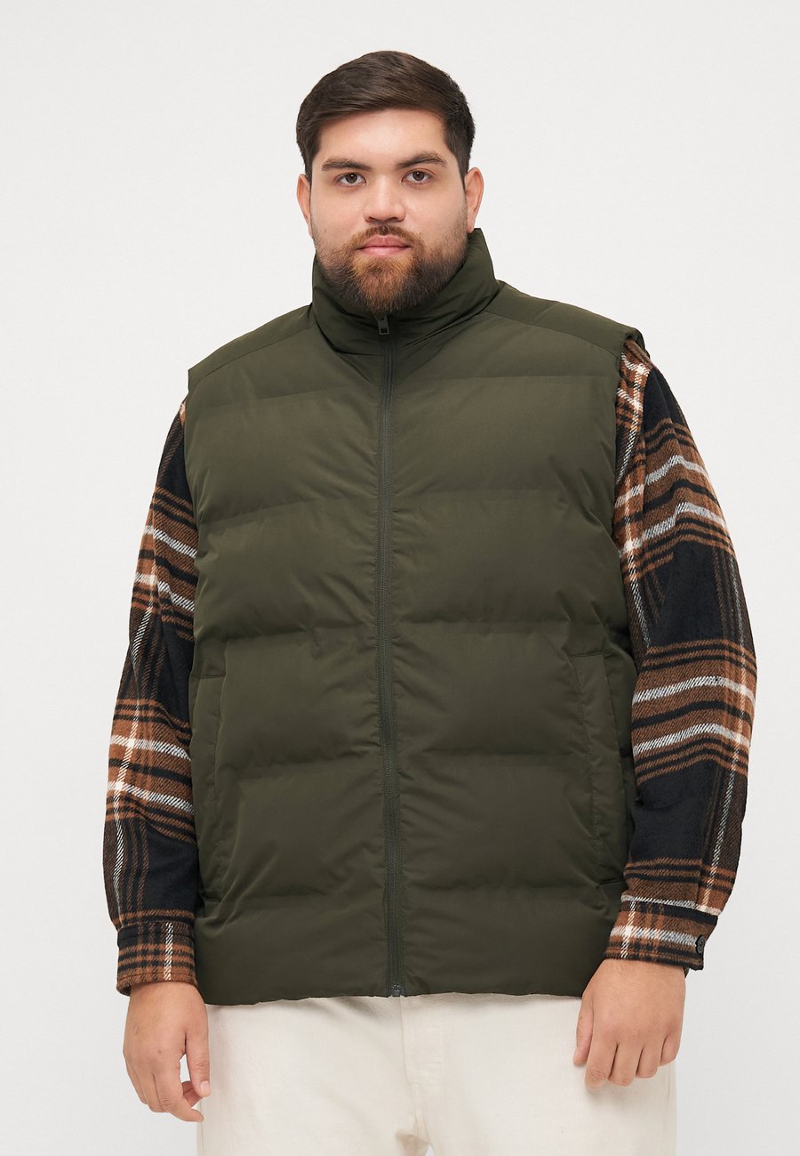 

Куртка Jack & Jones JJESOHO BODYWARMER COLLAR, Rosin/Dark Green