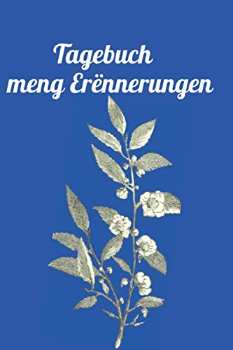 

Tagebuch meng Erënnerungen: 150 Säiten Tagebuch fir meng Erënnerungen (Luxembourgish Edition) (Independently published)