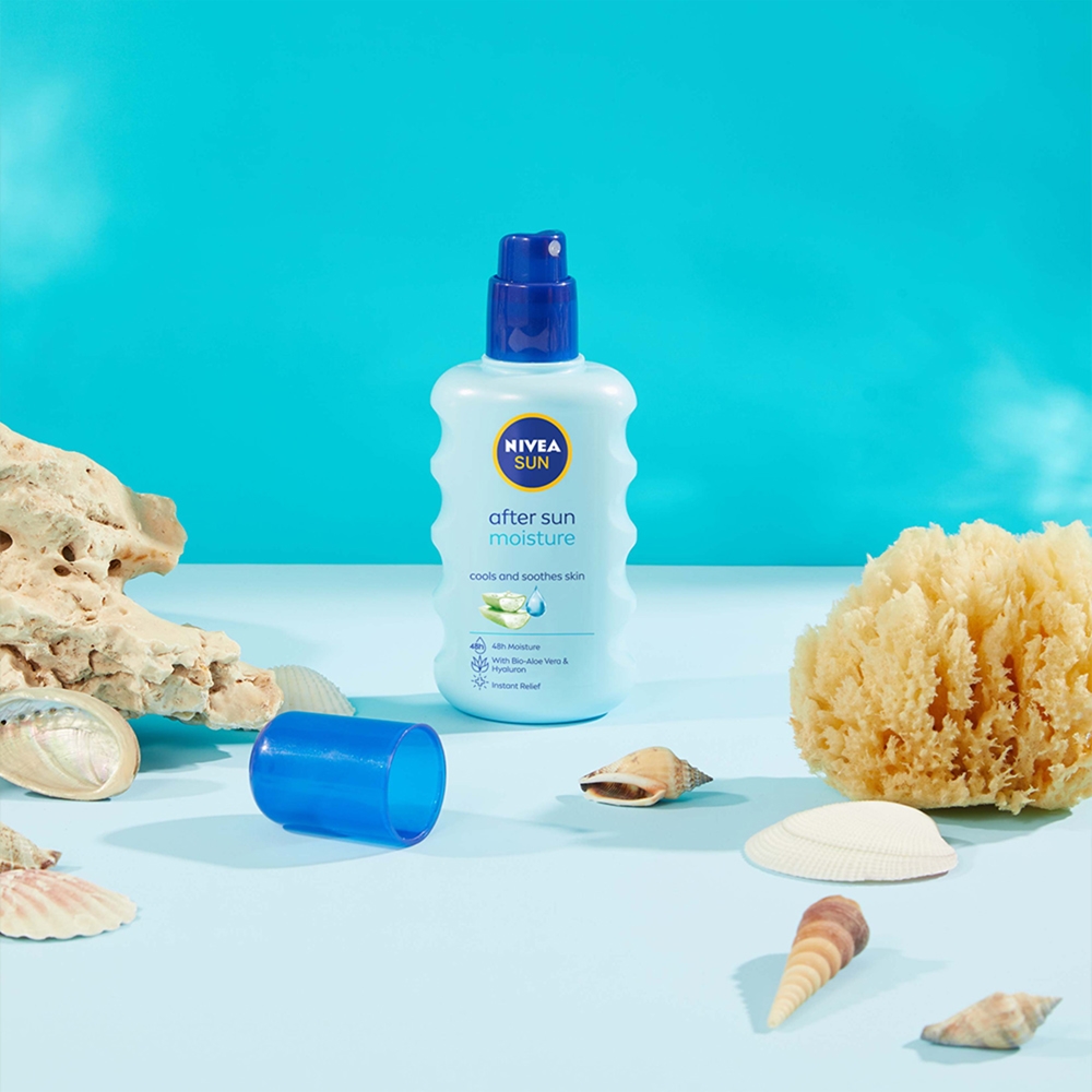 Солнце после загара спрей после принятия солнечных ванн Nivea, 200 мл — фото 2
