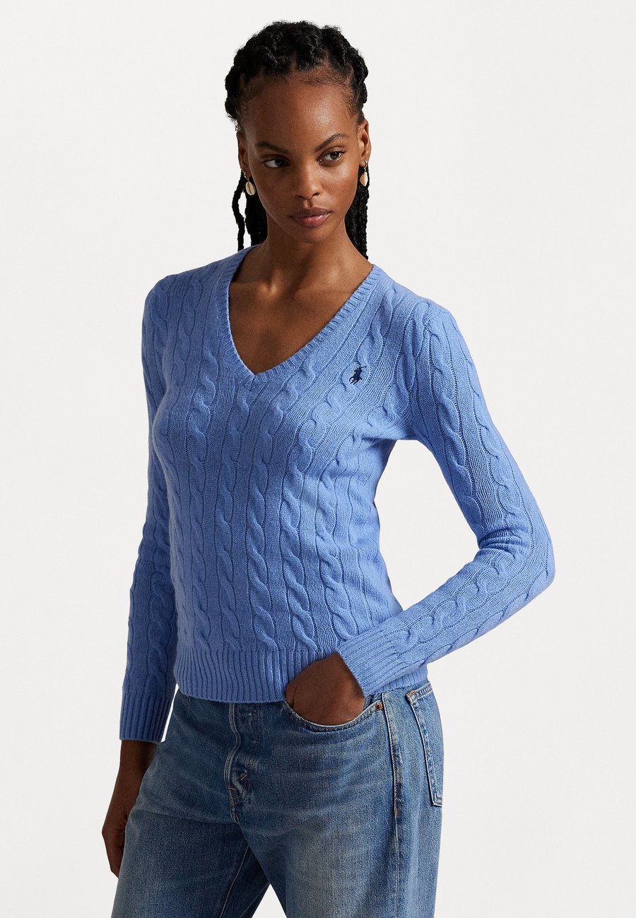 

Джемпер Polo Ralph Lauren KIMBERLY LONG SLEEVE PULLOVER, New Litchfield Blue/Light Blue