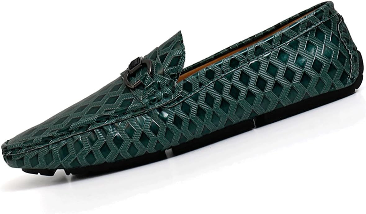 

Мужские лоферы Dacnakby из искусственной кожи PU, черные, без шнурков, с пряжкой, мокасины