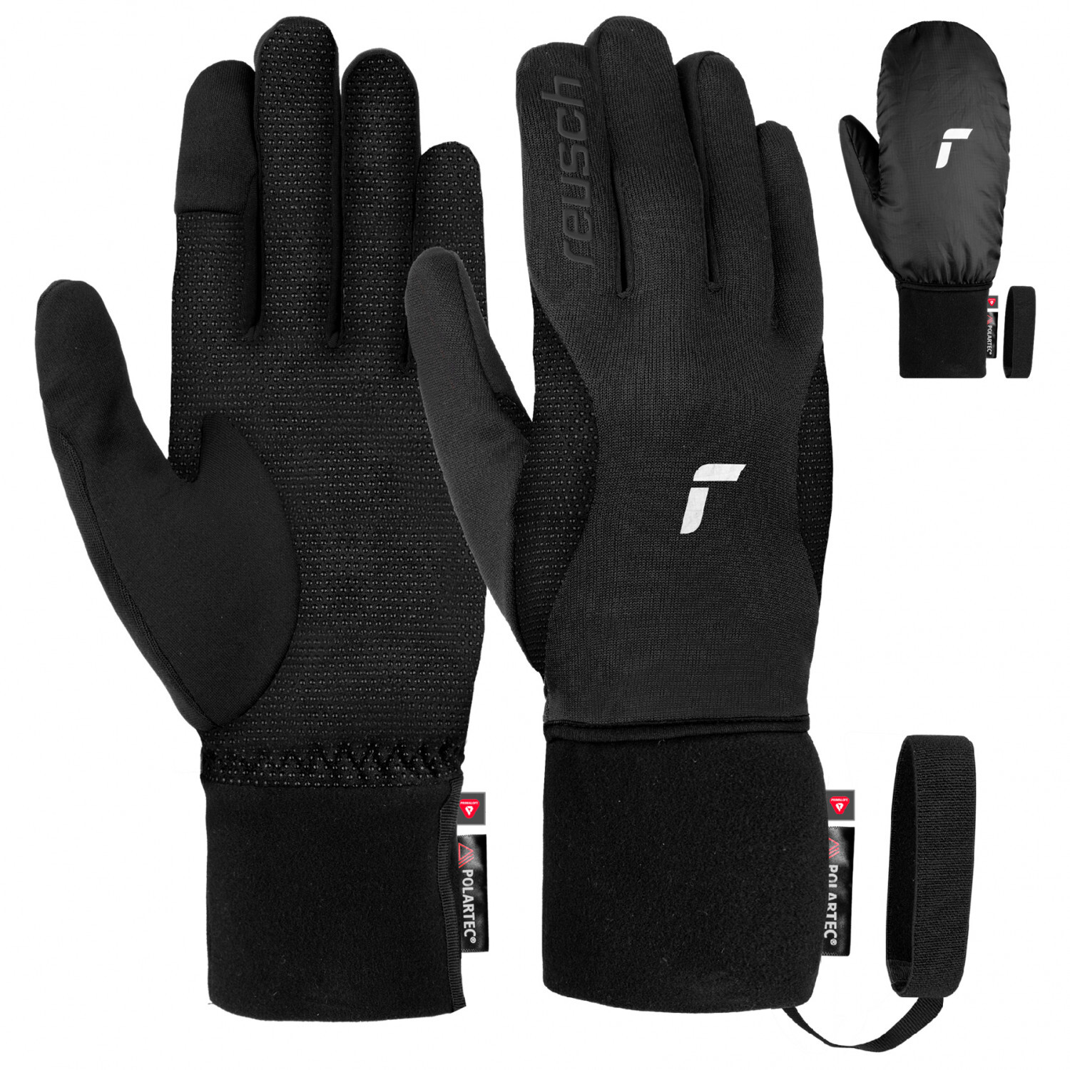 

Перчатки Reusch Baffin TOUCH TEC, цвет Black/Silver