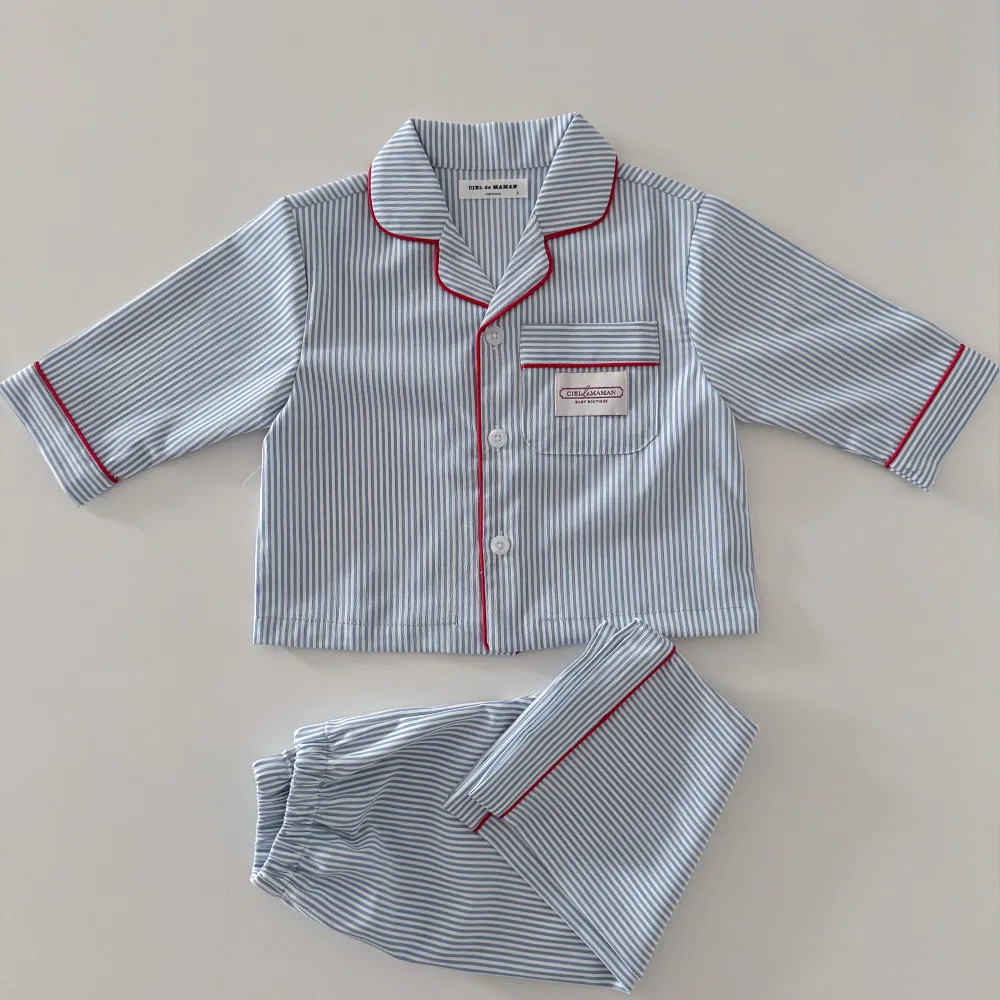 Детский пижамный комплект Blue Sunset синий от Ciel De Maman