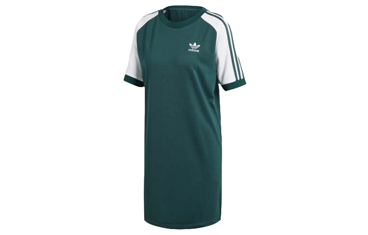 

Платье с короткими рукавами женское, лесной зеленый Adidas Originals