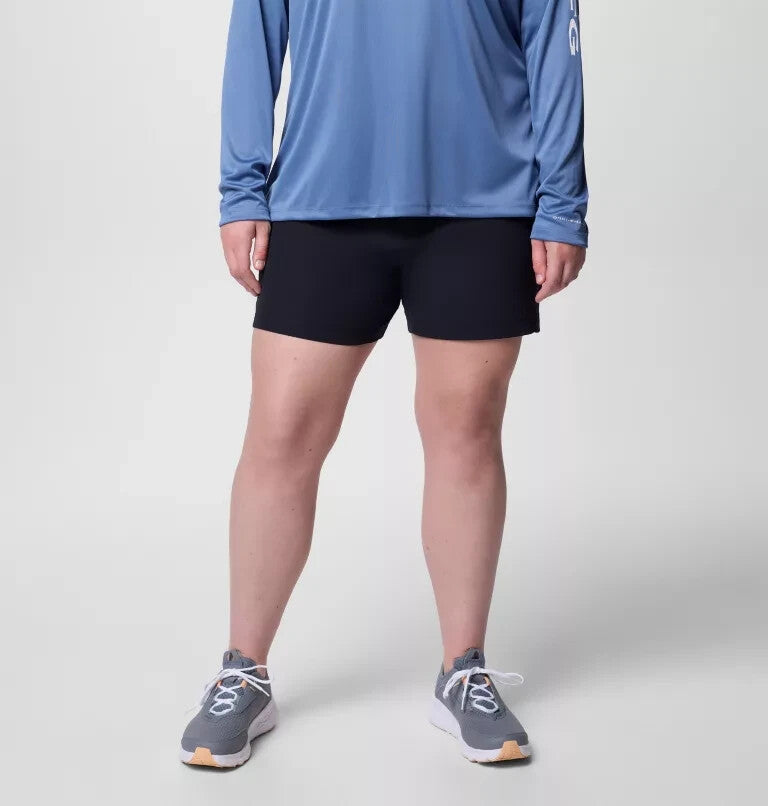 

Женские шорты Columbia PFG Coral Point III, черные, эластичные, длина внутреннего шва 7 дюймов, ERK1470 Columbia, черный