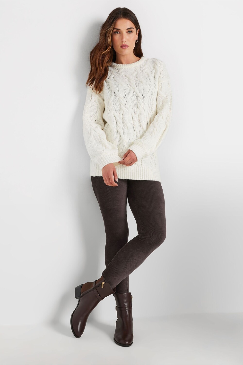 

Леггинсы Co Ord Long Tall Sally, коричневый