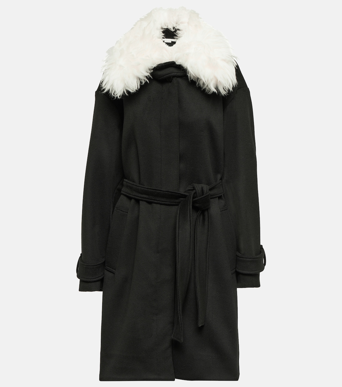 

Шерстяная парка FFF Stella McCartney, черный
