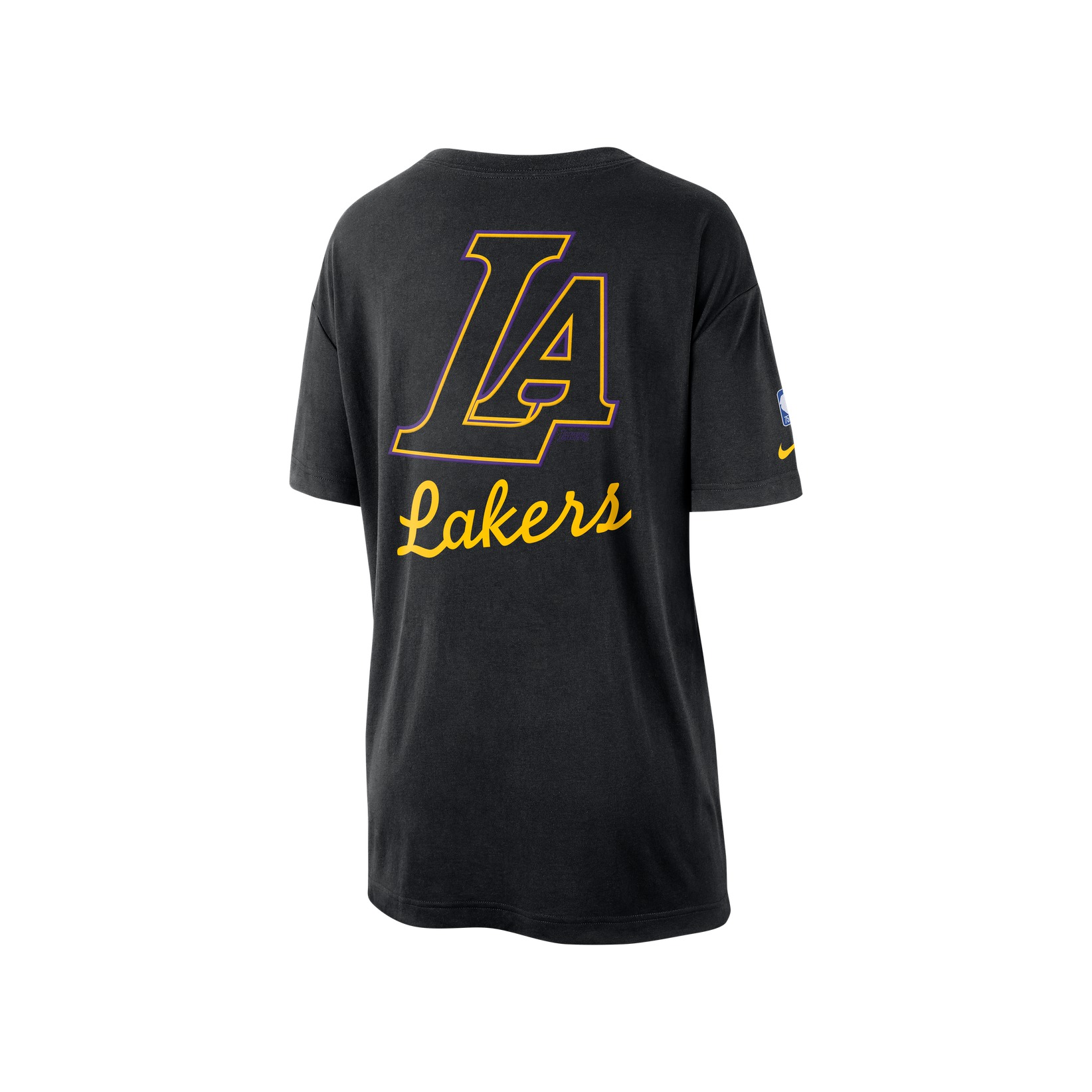 Футболка X NBA Los Angeles Lakers Женская Черная Nike — фото 3