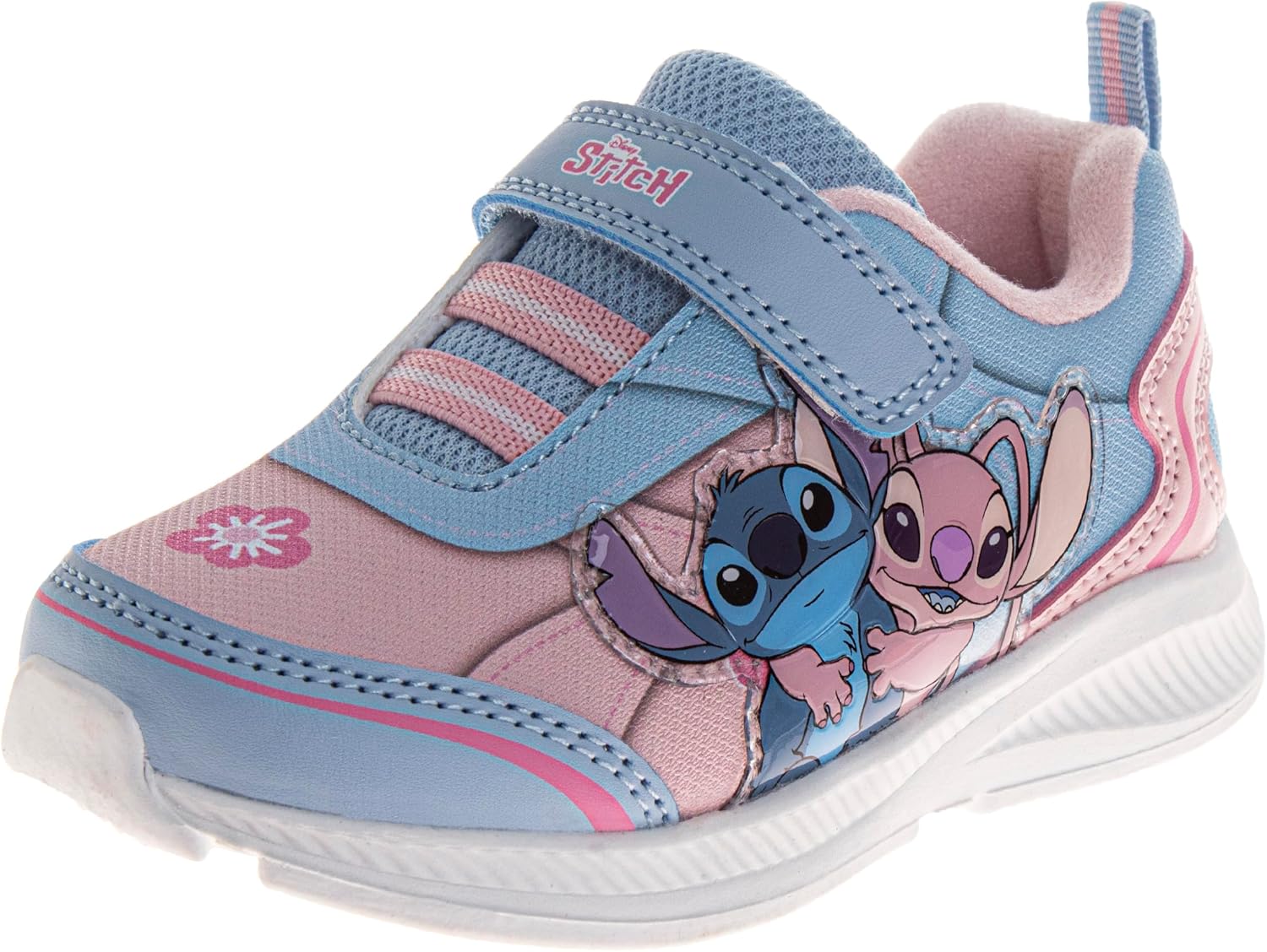 

Детские кроссовки с персонажами мультфильмов: Человек-паук, Тачки, Щенячий патруль, Минни Маус, Холодное сердце, Стич Josmo, синий/розовый