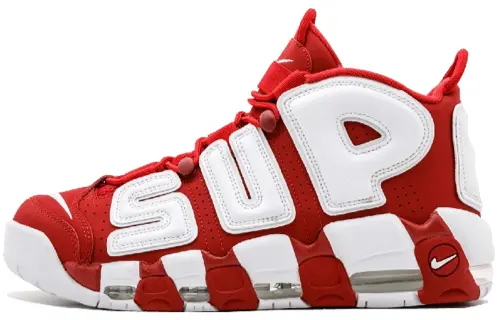 

Supreme x Nike Air More Uptempo Supreme Suptempo Red