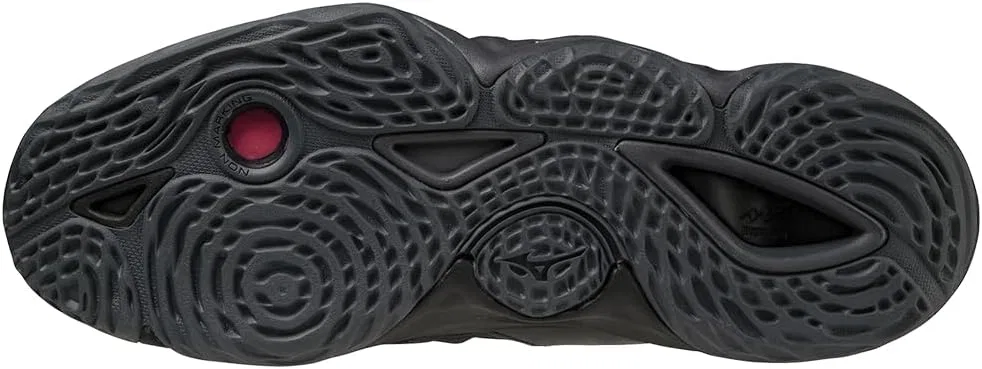Волейбольные кроссовки Mizuno Unisex Wave Momentum 3 Mid, Black Grey — фото 2