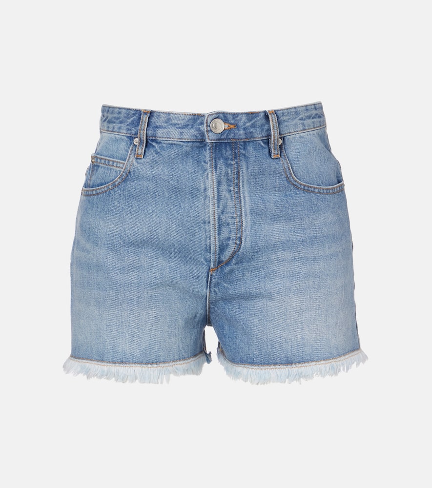 

Шорты джинсовые Lesia high-rise Isabel Marant, Ice Blue