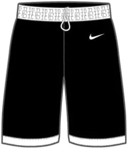 Мужские шорты-бермуды Nike, черный