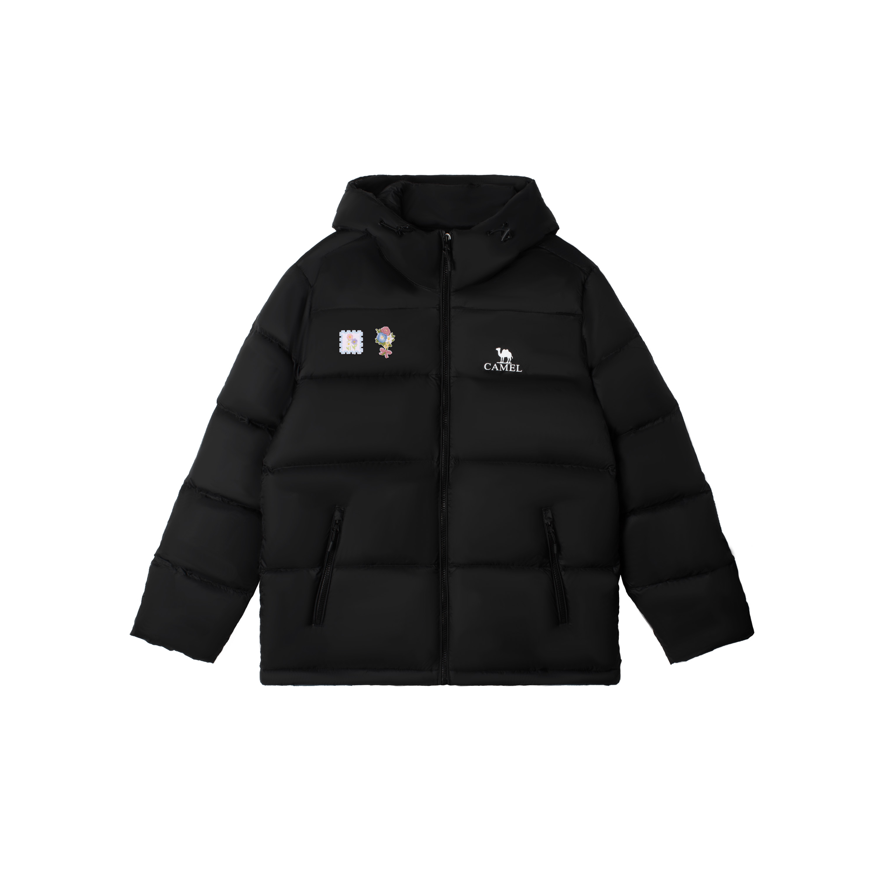 

Теплая куртка из коллекции Fleece Collection Unisex CAMEL, phantom черный