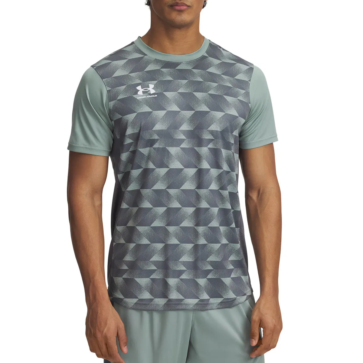 

UA M's Ch. Train SS PRNT Under Armour Мужская футболка, зеленый