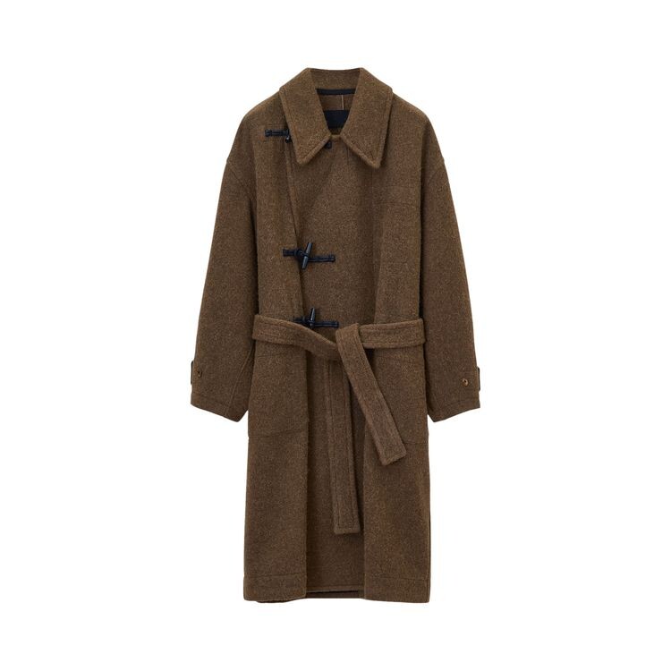 

Пальто Lemaire Short Duffle Coat Brown, коричневый