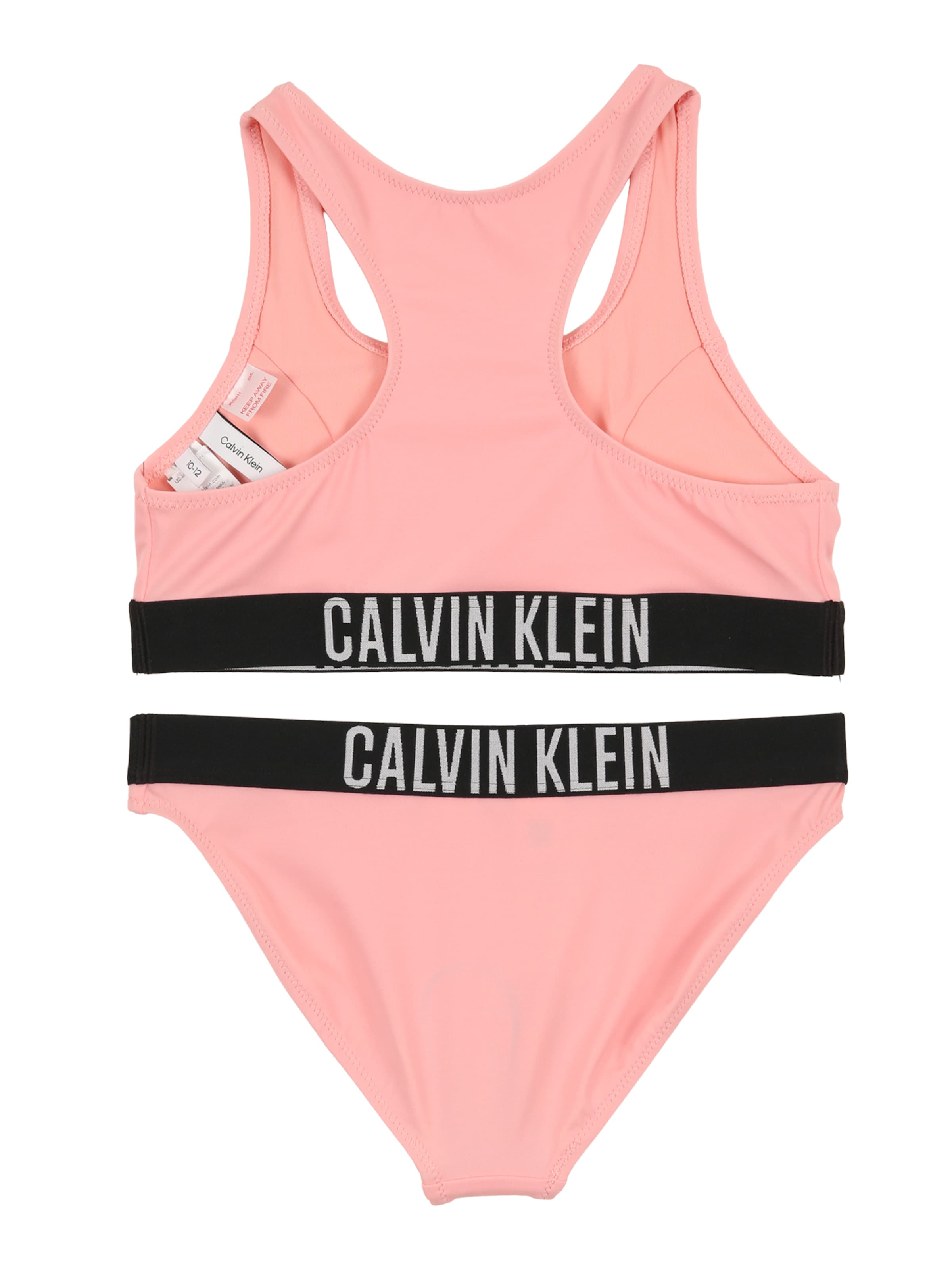 Calvin Klein Swimwear Бралетте бикини в пыльно-розовом цвете — фото 2