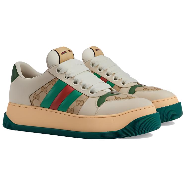 

Скринер 'GG Motif Beige Green' GUCCI