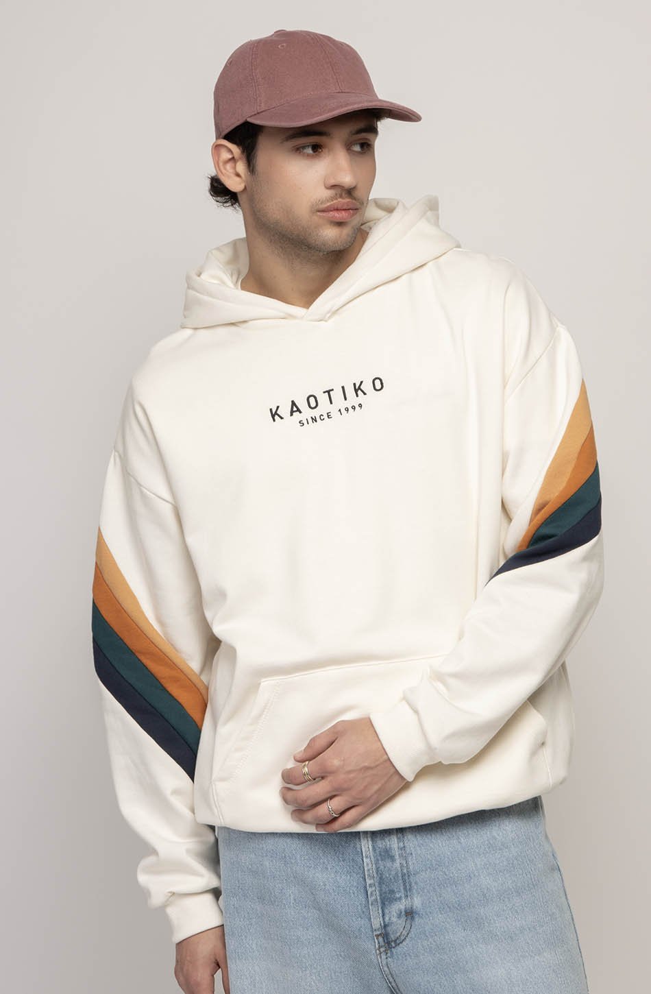 

Толстовка UNISEX - Hoodie Kaotiko, кремовый