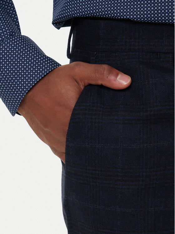 Чиносы slim fit Denton MW0MW40782 Tommy Hilfiger, синий — фото 4