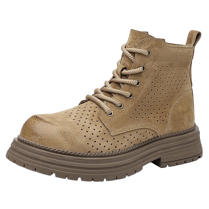 

KACHILANG Короткие мартинсы мужские хаки, цвет Khaki
