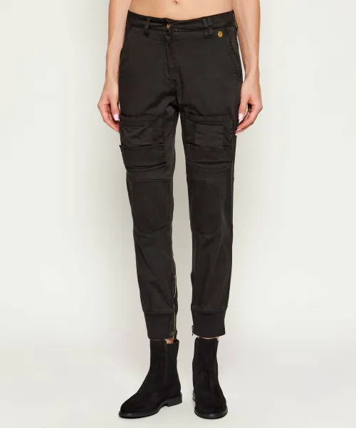 

Штаны-Карго с защитой от перегрузок Slim fit Aeronautica Militare, черный