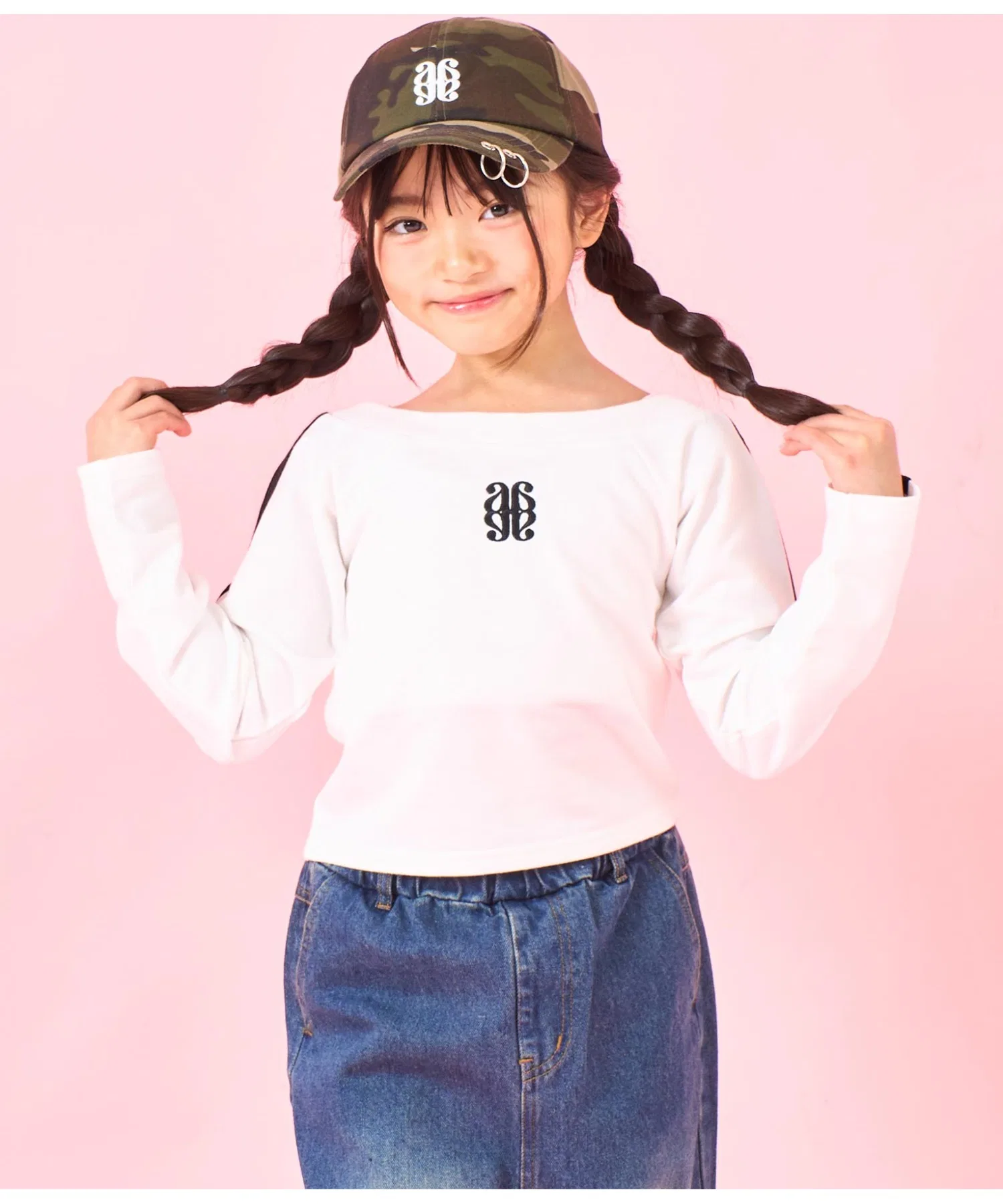Детская футболка с открытыми плечами ANAP kids чёрная — фото 2