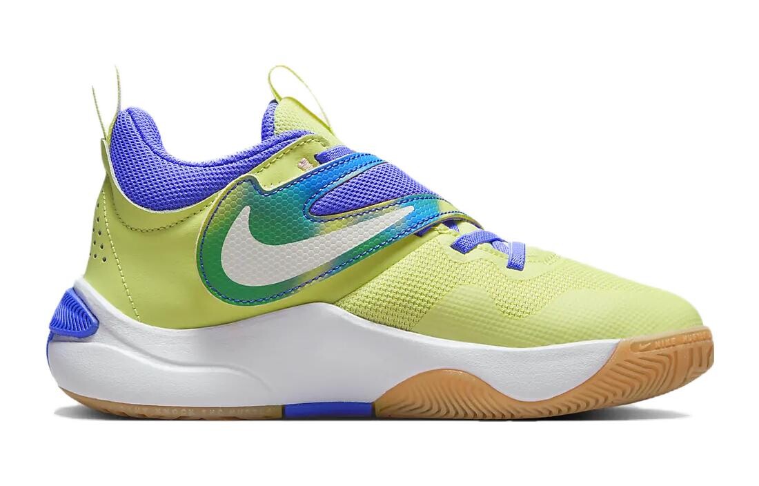 Детские баскетбольные кроссовки Nike Team Hustle D 11 GS, Turquoise — фото 2