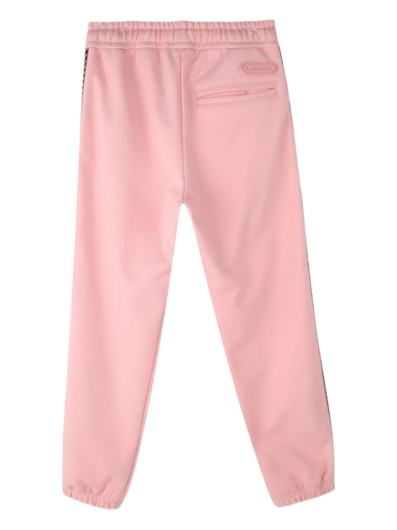 Спортивные брюки со вставками Lanvin Enfant, розовый — фото 2