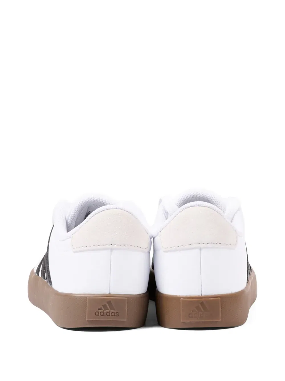 Кроссовки Vl Court 3.0 из кожи Adidas Kids, белый — фото 3