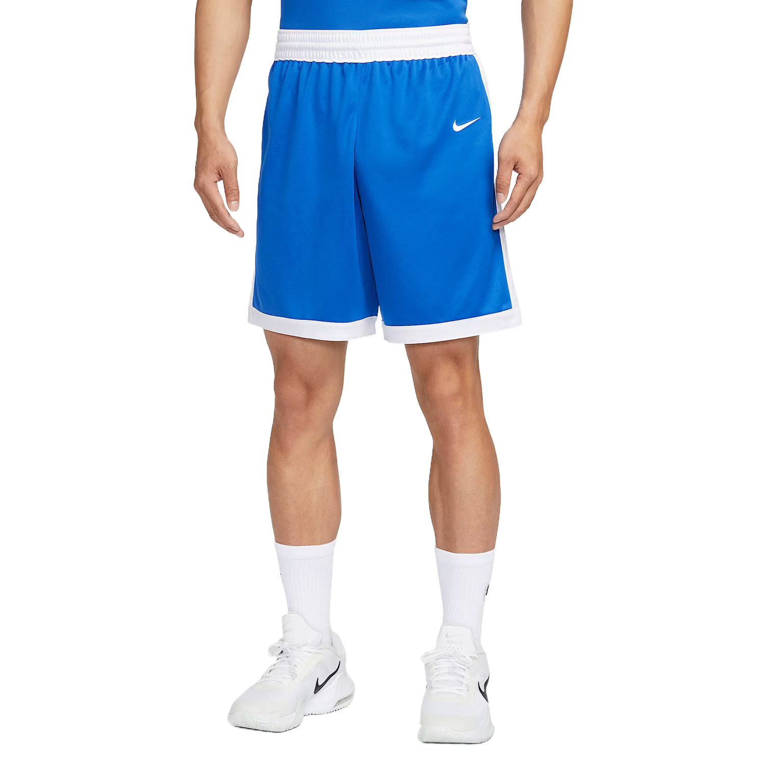 Nike Мужские шорты для спорта dri fit stock crossover royal blue — фото 3