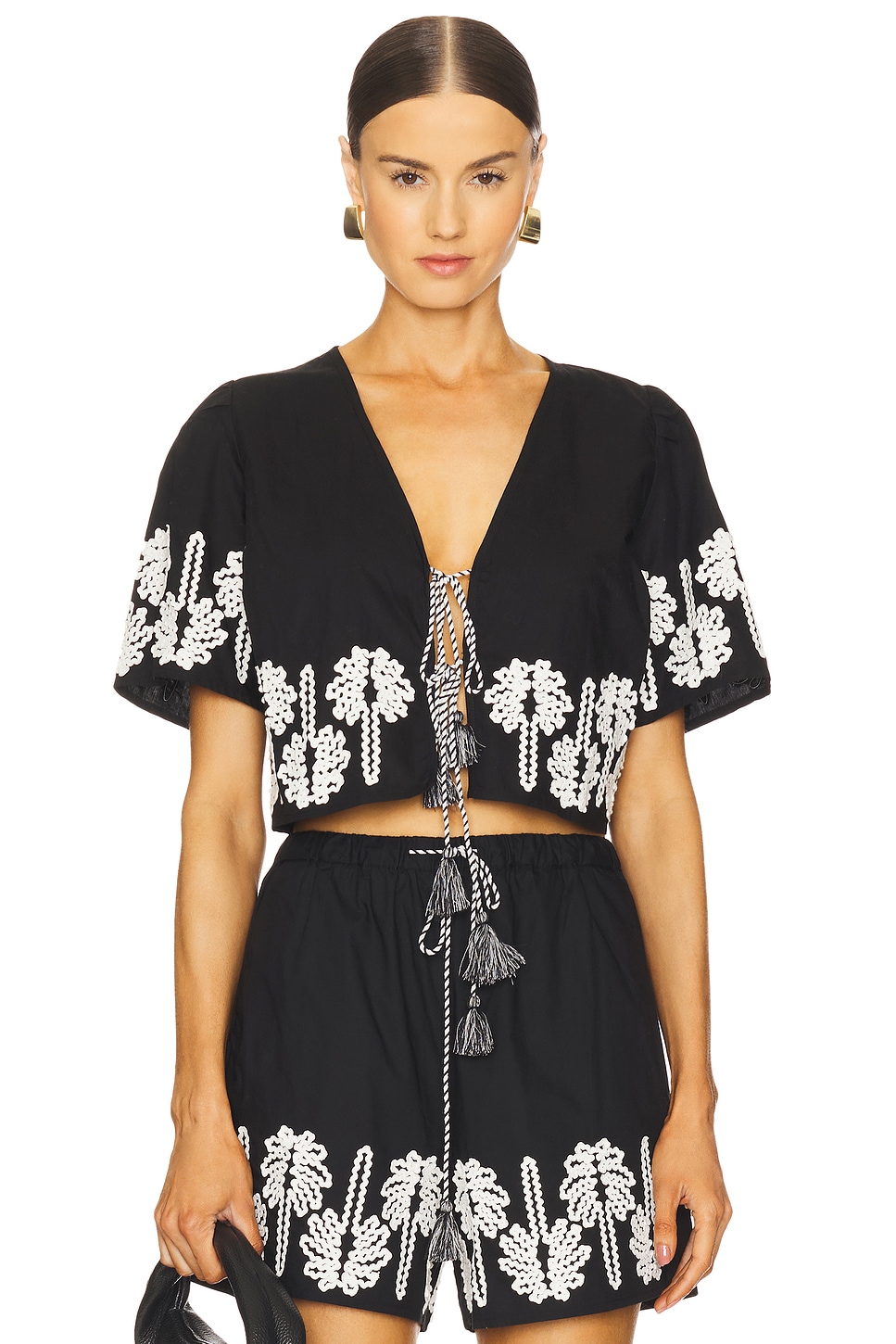 

Топ Pari Rails, black ivory palm trees