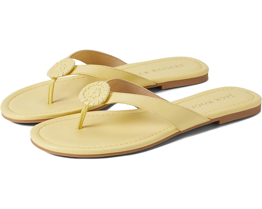 

Сандалии Jack Rogers Rowan Flip-Flop, цвет Butter/Butter