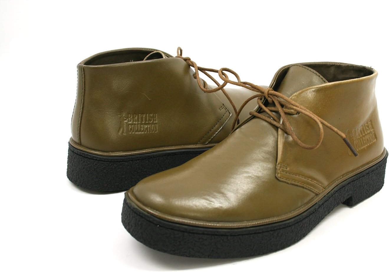 

Оригинальные мужские высокие ботинки Chukka Playboy от British Walkers British Collection, оливковый