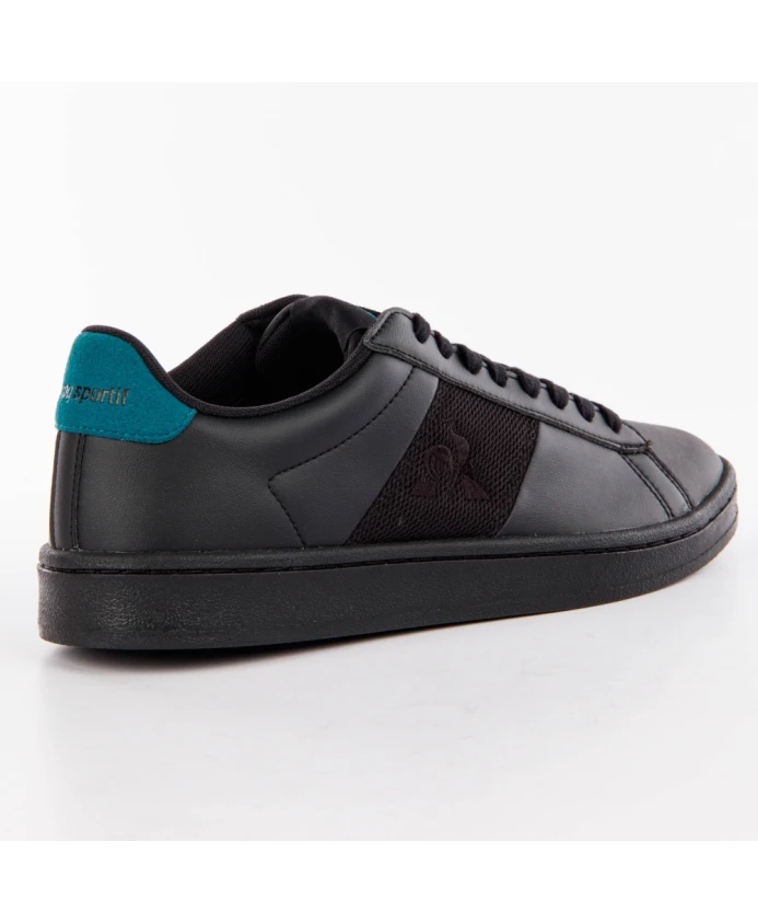 Мягкие классические баскетбольные кроссовки Le Coq Sportif, черный — фото 4