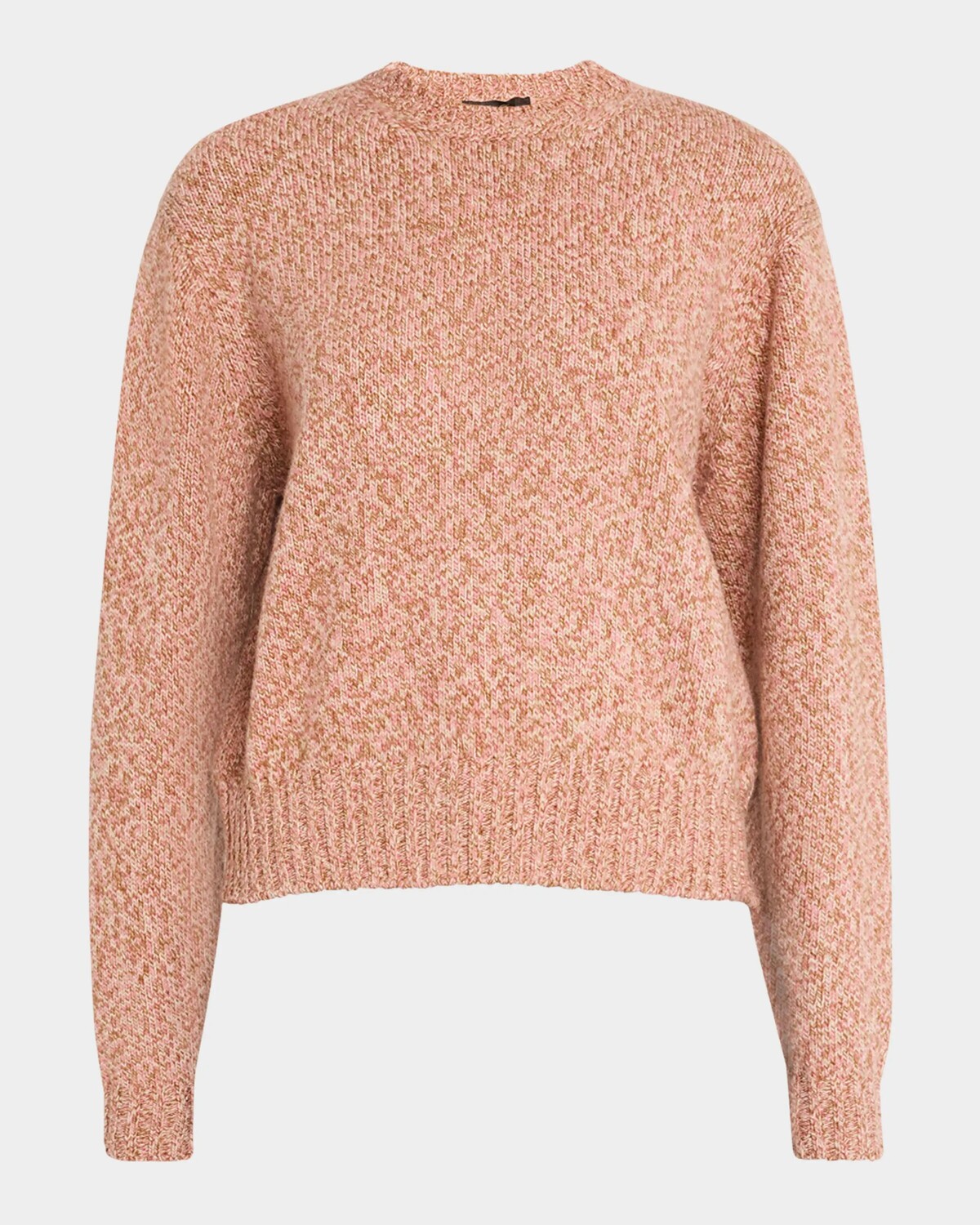 

Шерстяной свитер Mastallone с круглым вырезом Loro Piana, цвет Chalk-Sandrose