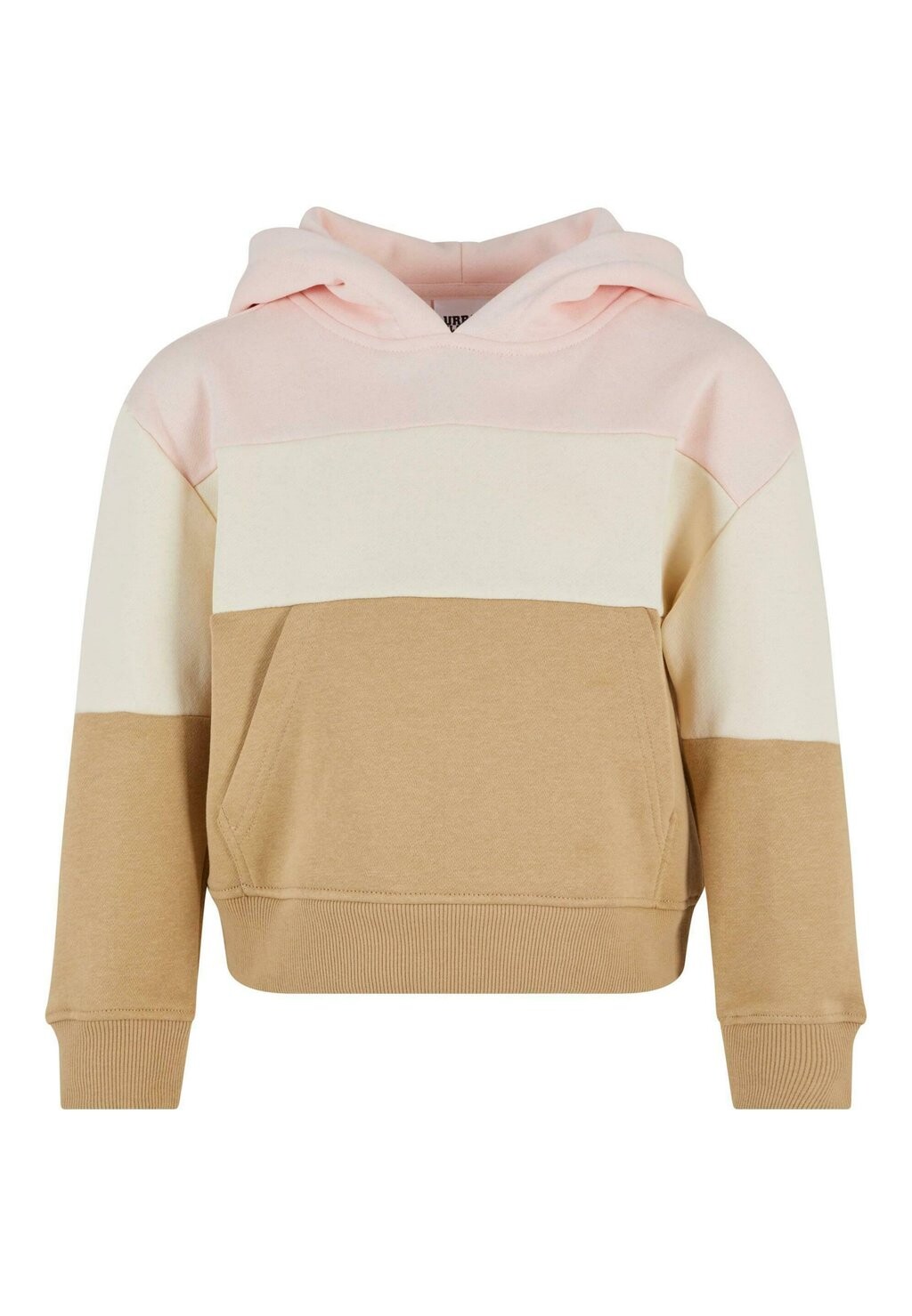 Толстовка с капюшоном OVERSIZE 3-TONE Urban Classics, розовый — фото 2