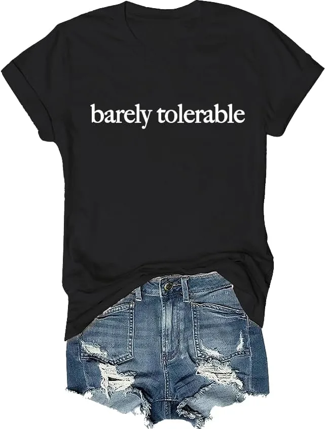 Футболка Barely Tolerable