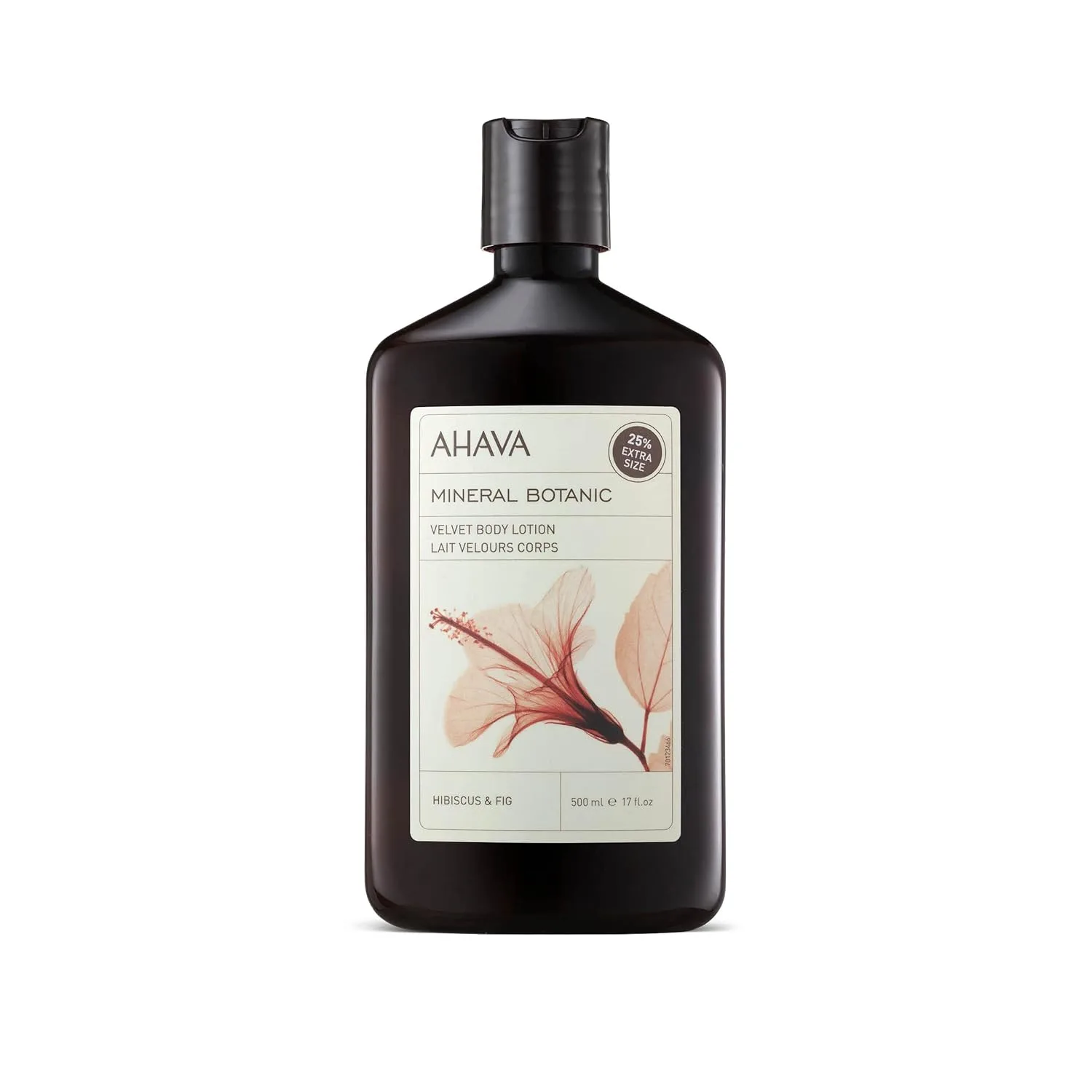 AHAVA Минеральный ботанический лосьон для тела с экстрактами гибискуса и инжира из Мертвого моря
